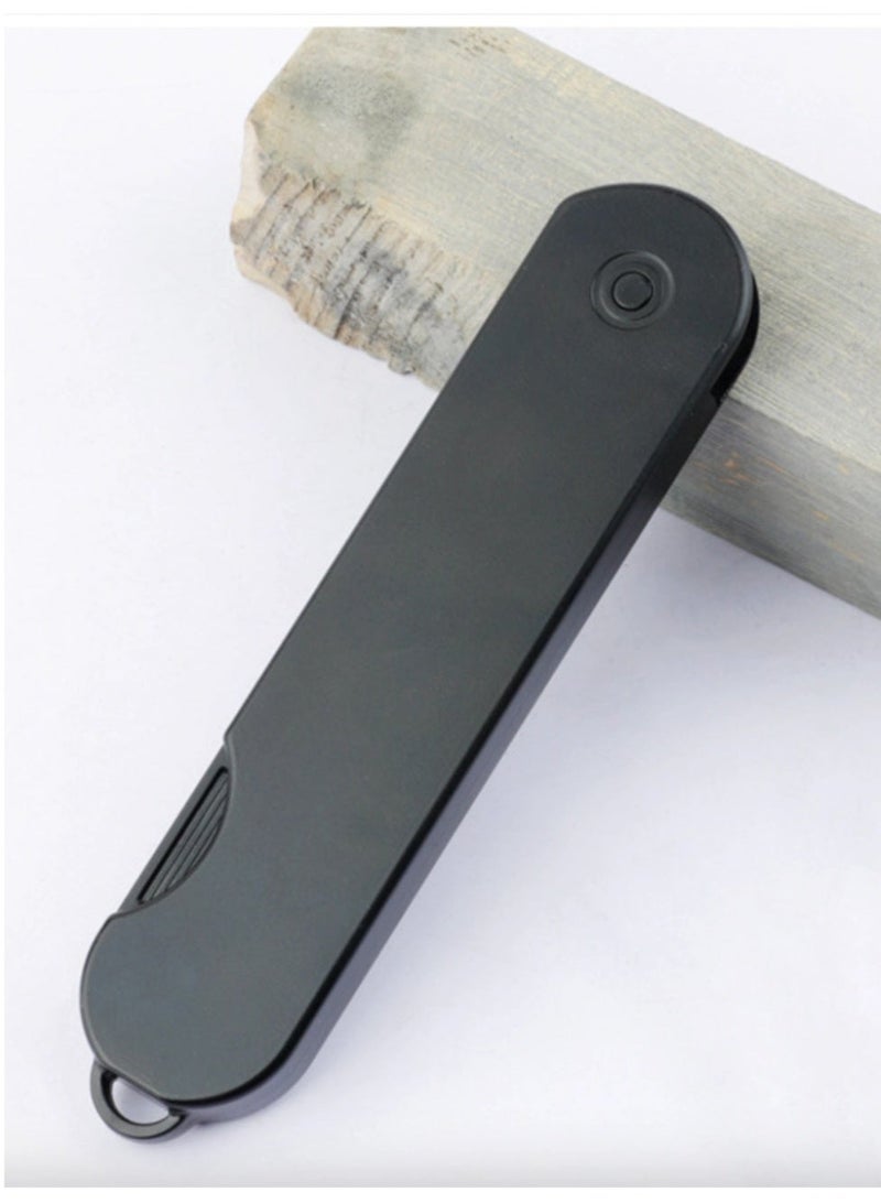 مشطان قابلان للطي للجيب، بلاستيكي، ذو أسنان عريضة، مشط رأس زيت، مشط لحية، مشط ماكينة حلاقة، أدوات تصفيف الشعر في الصالونات - Image 3